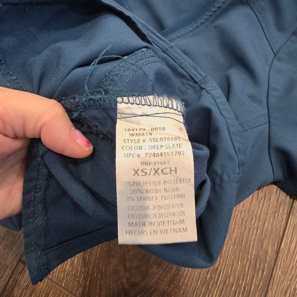 Blue Scrub Set - Picture 11 of 13